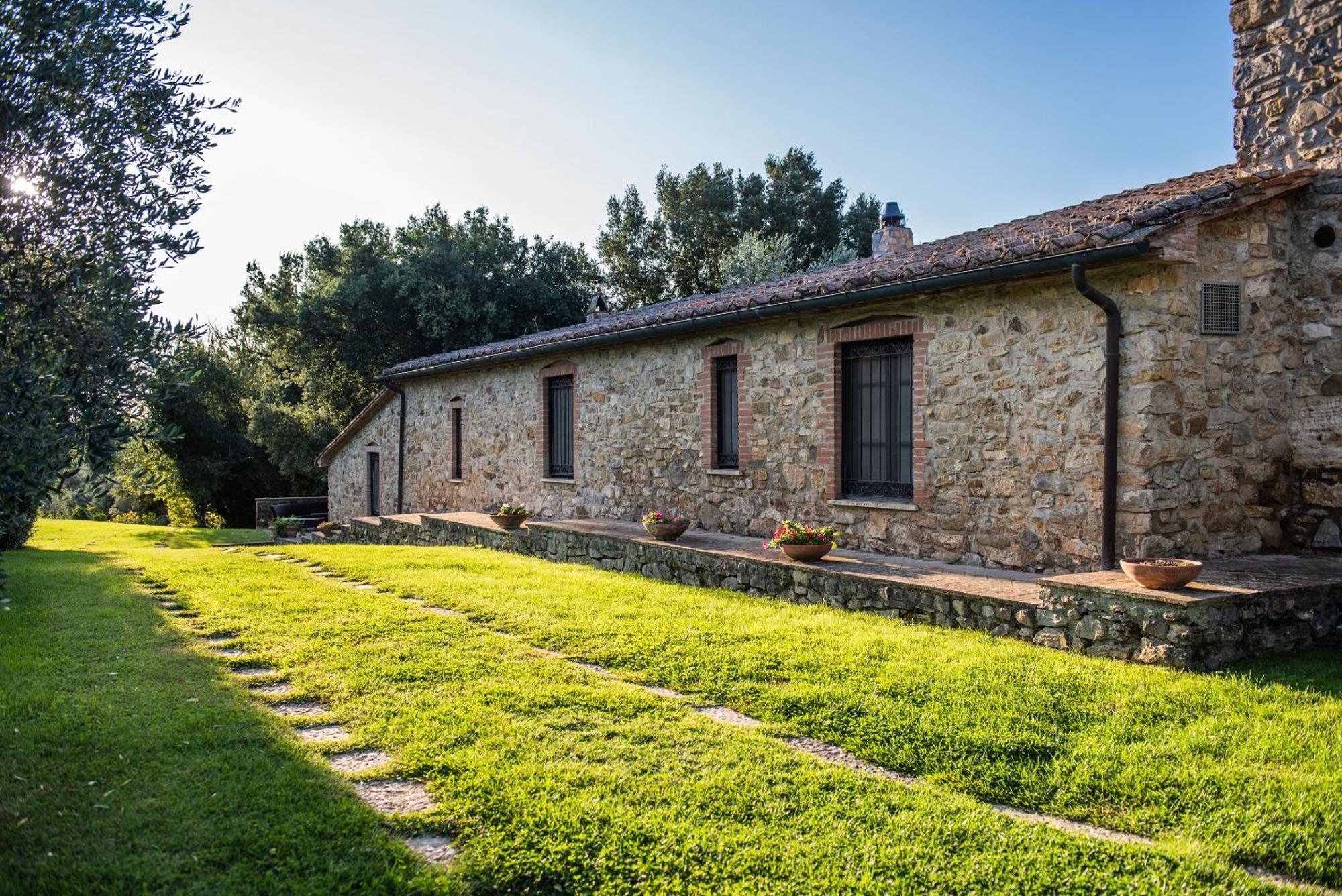 Fattoria Pianetti Guest House มันชาโน ภายนอก รูปภาพ