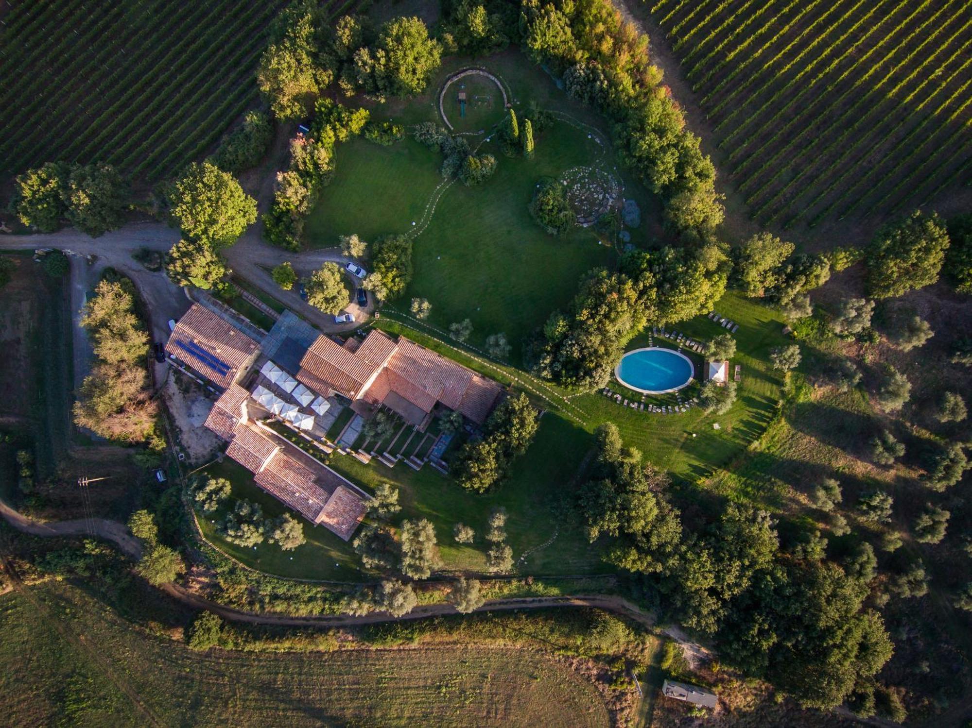 Fattoria Pianetti Guest House มันชาโน ภายนอก รูปภาพ