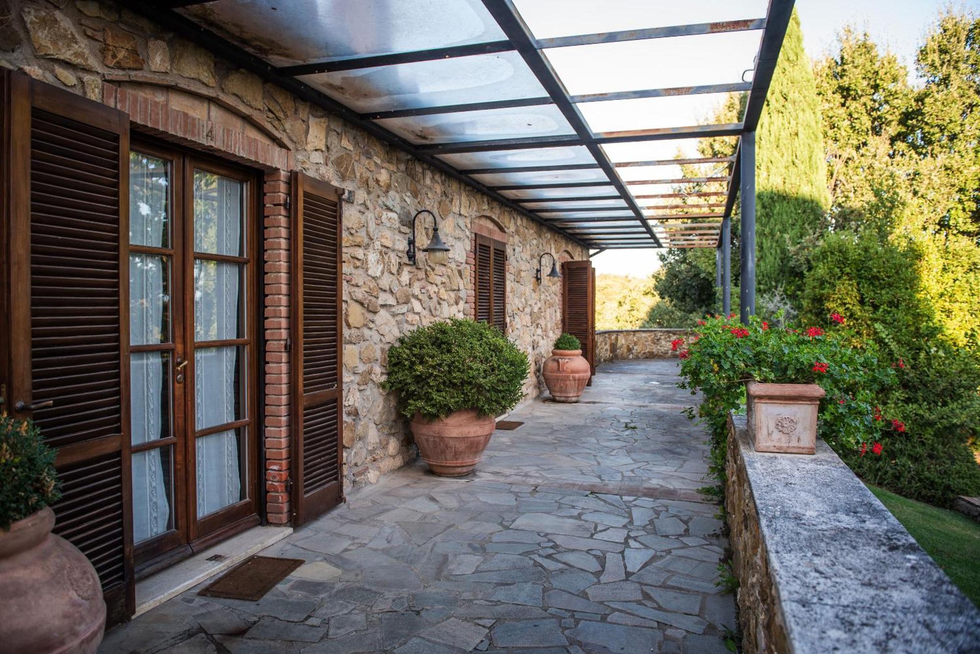 Fattoria Pianetti Guest House มันชาโน ภายนอก รูปภาพ
