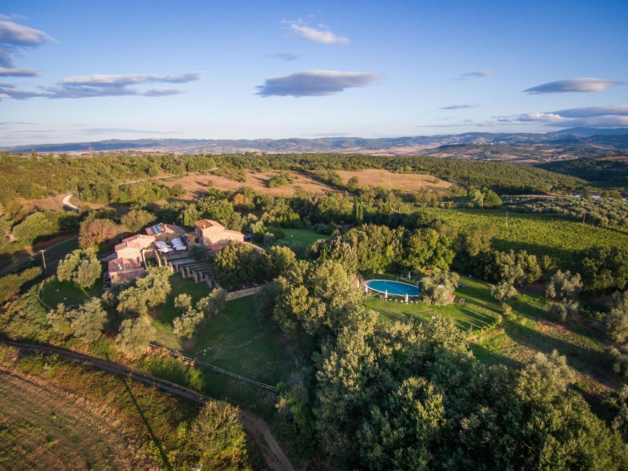 Fattoria Pianetti Guest House มันชาโน ภายนอก รูปภาพ