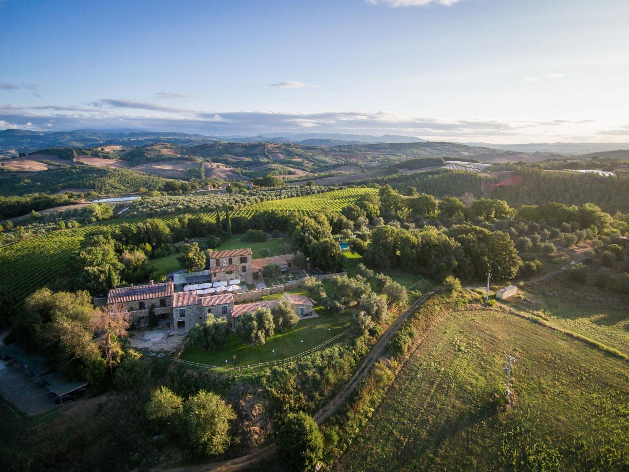 Fattoria Pianetti Guest House มันชาโน ภายนอก รูปภาพ
